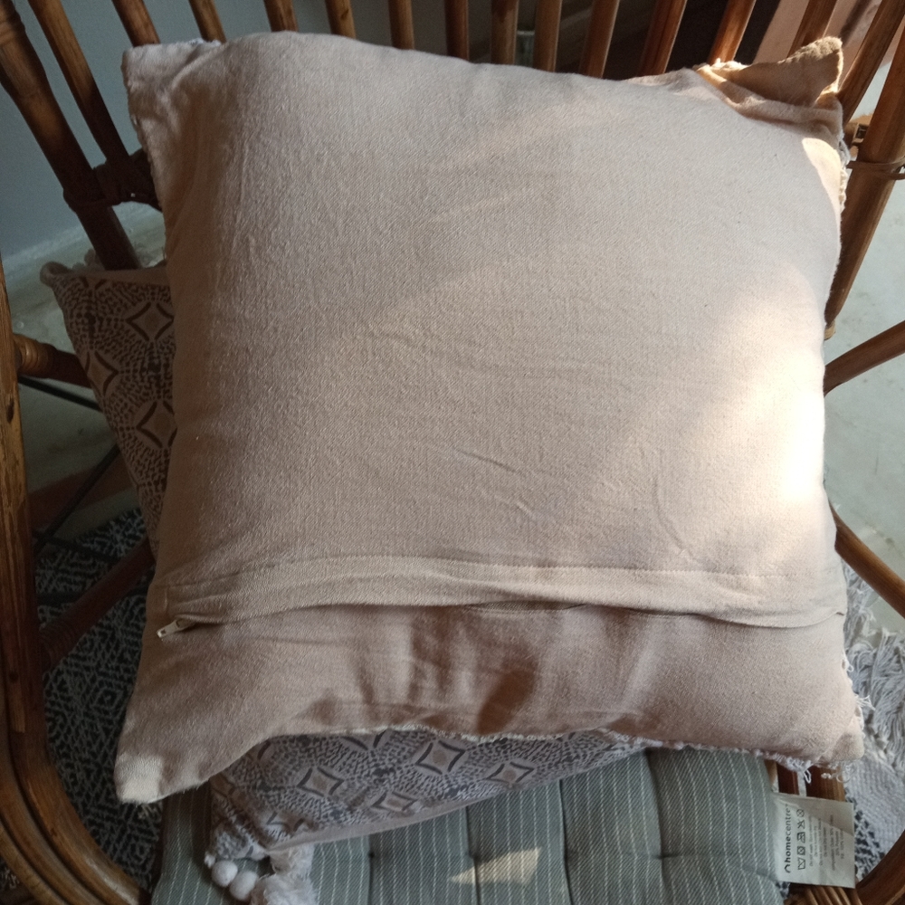 4 Boho Lace Knit Cushion Covers Set - Picture 9 of 17
